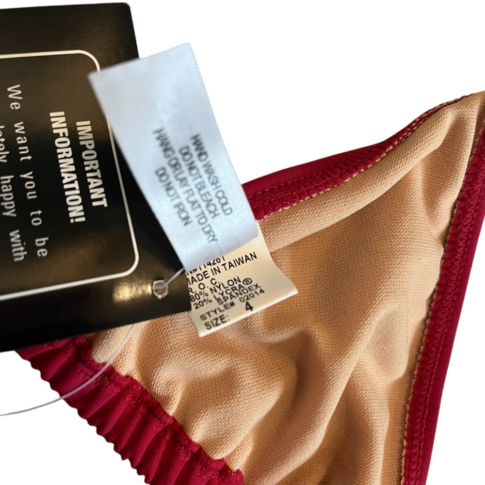 Nwt, Newport News Triangle String Top Bikini Swim… - image 8